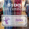 $100 gift certificate