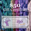 $50 gift certificate