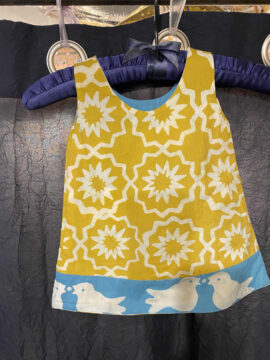 Alternative view of Global Mamas Reversible Dress Yellow/Blue