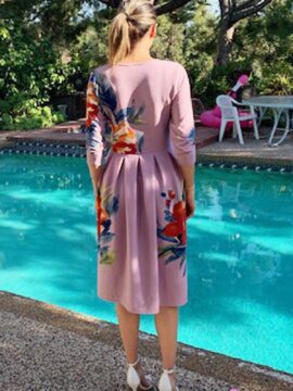 Alternative view of Purple Floral Dress