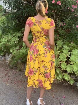 Alternative view of Yellow Floral Dress