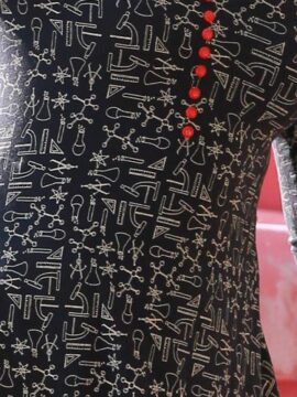 Alternative view of Akila Dress Science Print