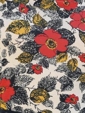 Alternative view of The Julliard Pullover - Coquelicot Print