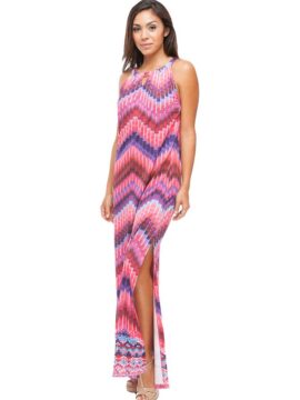 Alternative view of Blair Chevron Maxi Dress