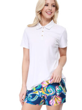 Alternative view of Tessa Skort Printed Navy/Pink