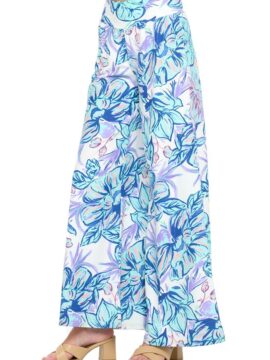 Alternative view of Jonah Palazzo Pants in White Floral