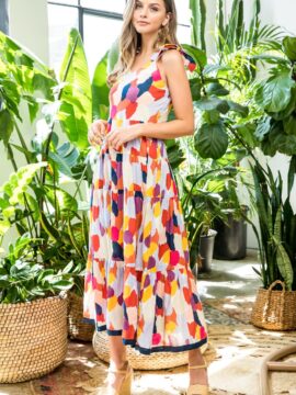 Alternative view of Watercolor Maxi Sundress
