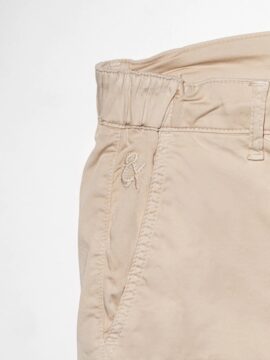 Alternative view of Chino Shorts w/ Drawstring Waist - Staple Beige