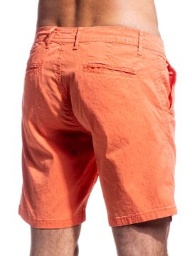 Alternative view of The Carlo Jacquard Shorts - Orange