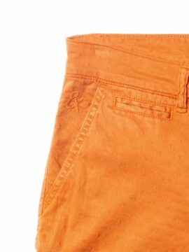 Alternative view of The Bruno Jacquard Shorts - Terra Orange