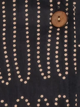 Alternative view of Black and Tan Dots Jacket