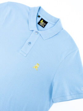 Alternative view of Adrián FROG Gold Edition Polo - Blue