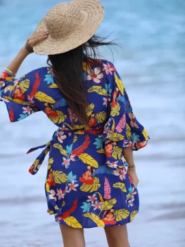 Alternative view of Napili Bay Kimono Mini