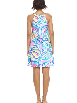 Alternative view of Andy Chain Strap Dress In Pink Shells