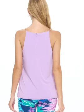 Alternative view of Layla Chain Strap Top in Lavender